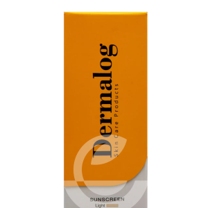 کرم ضد آفتاب رنگی پوست چرب SPF50 درمالوگ - 50 میلی لیتر - بژ روشن