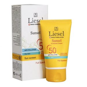 خرید ضدآفتاب سانسل پوست چرب لایسل 40 میلی لیتر