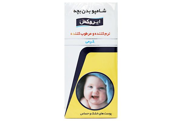 خرید شامپو بدن کرمی بچه ایروکس مناسب پوست های خشک و حساس ۲۰۰ گرم