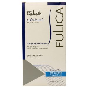 خرید شامپو ضد شوره فولیکا جهت مصرف روزانه حجم 200 میلی لیتر