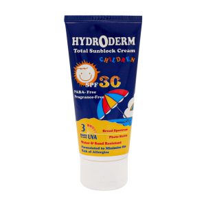 کرم ضد آفتاب کودکان SPF30 هیدرودرم 50 میلی لیتر