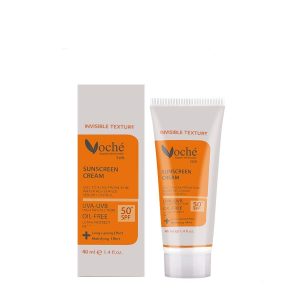 کرم ضد آفتاب SPF50 وچه مناسب پوست چرب و مستعد آکنه 40 میلی لیتر