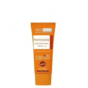 کرم ضد آفتاب رنگی فیس دوکس مناسب پوست خشک مدل Photosome با SPF30 حجم 40 میل - شماره 2 بژ طبیعی