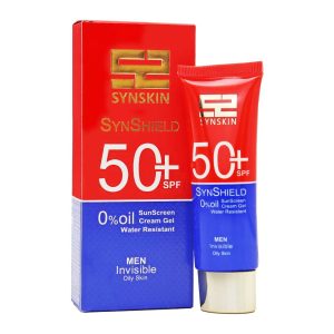 کرم ضد آفتاب SPF50 مردانه ساین شیلد (ساین اسکین) مناسب پوست چرب 50 میلی لیتر