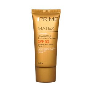 کرم ضد آفتاب بی رنگ جوان کننده پرایم SPF50 حجم 40 میلی لیتر