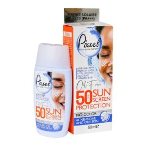 ضد آفتاب بی رنگ پیکسل SPF50