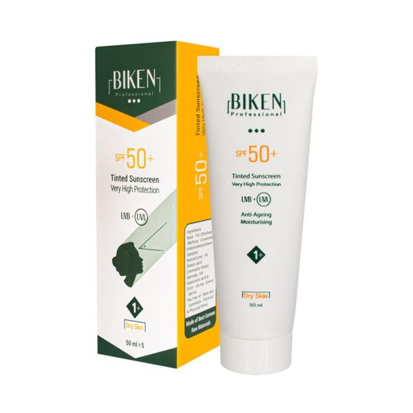 کرم ضد آفتاب +SPF50 رنگی پوست خشک بیکن
