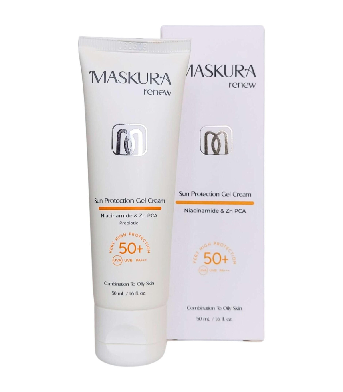 کرم ژل ضد آفتاب +SPF50 پوست چرب ماسکورا رنیو