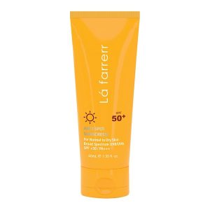 کرم ضد آفتاب و ضد لک بی‌رنگ پوست خشک و معمولی SPF50 لافارر