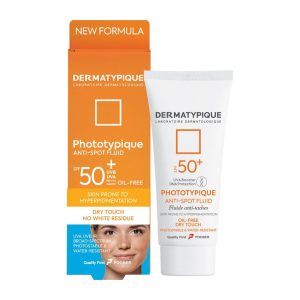 ضدآفتاب فلوئید روشن کننده SPF50 درماتیپیک 40 میلی لیتر