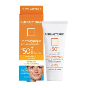 ضد آفتاب فلوئید ضد قرمز فتوتیپیک spf 50 درماتیپیک