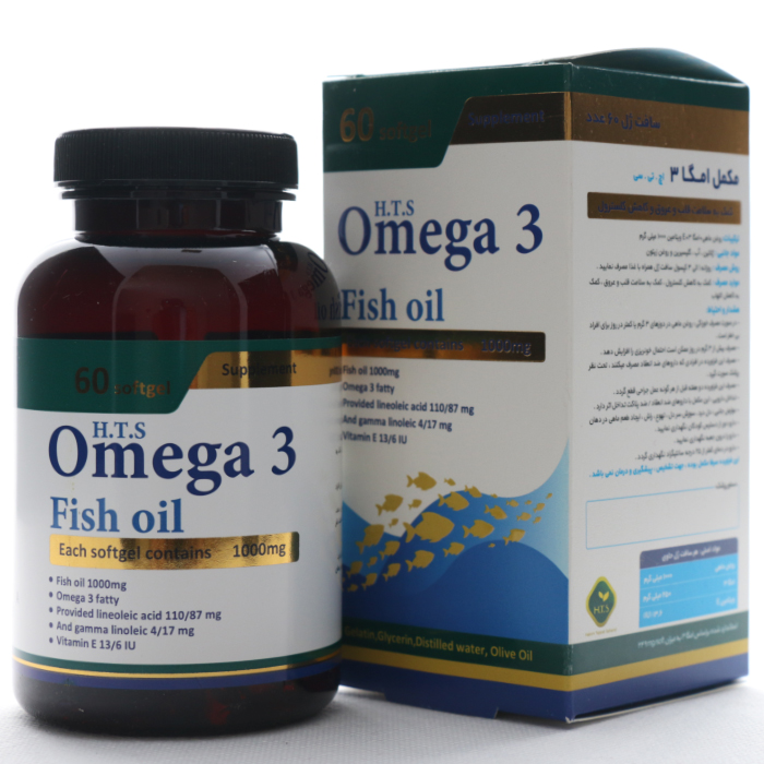 سافت ژل امگا 3 اچ تی اس 60 عدد